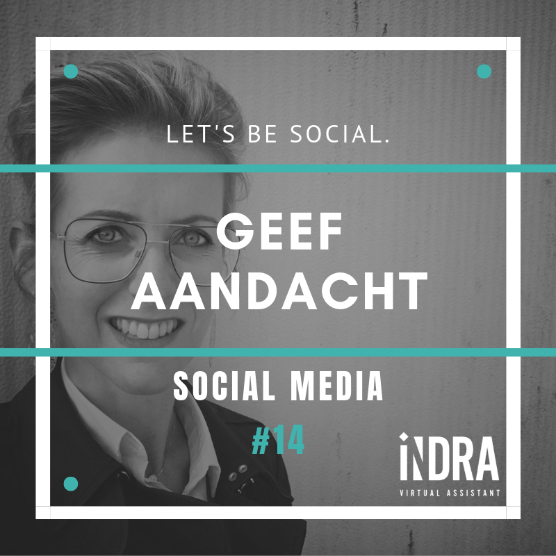 Geef aandacht tip#14