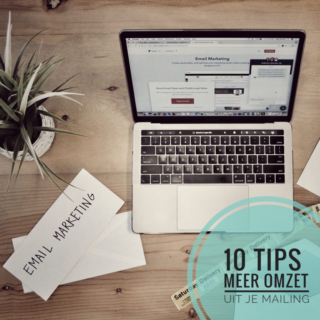 10 tips voor meer omzet uit je mailing