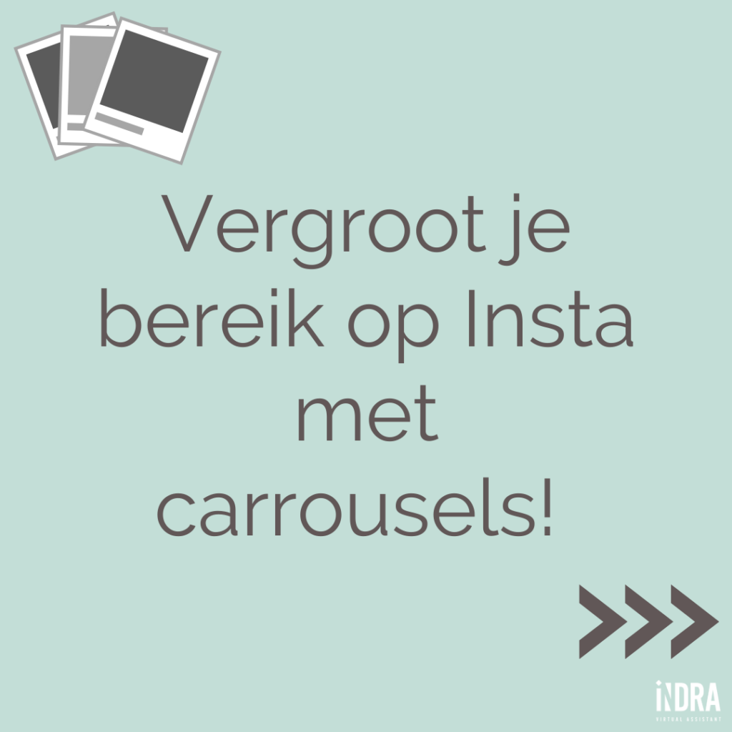 Vergroot je bereik op Instagram met carrousels
