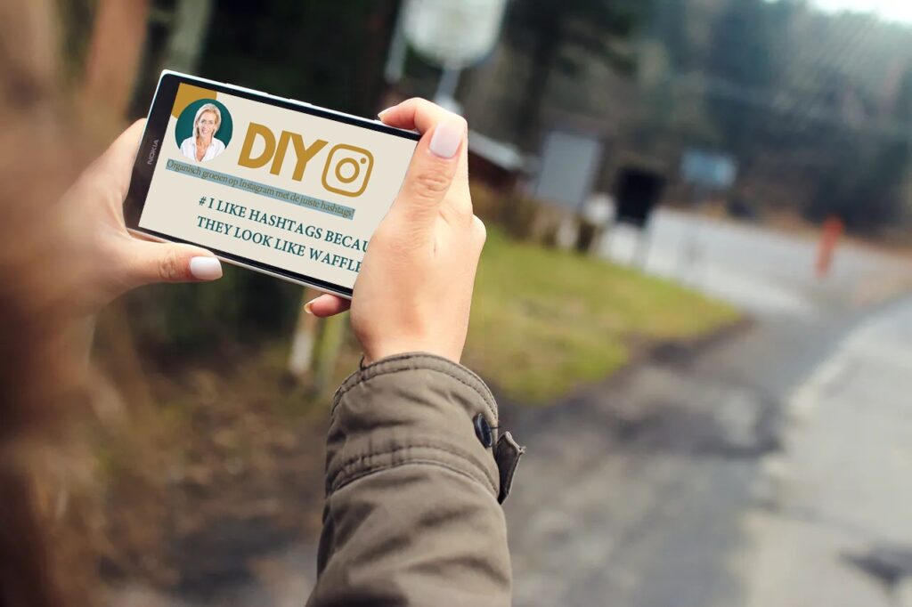 mockup hashtags instagram