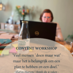 De nummer 1 Content Workshop