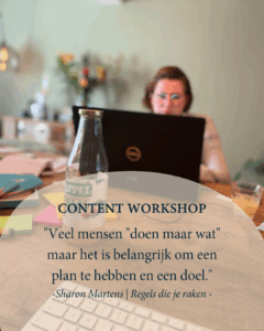 De nummer 1 Content Workshop