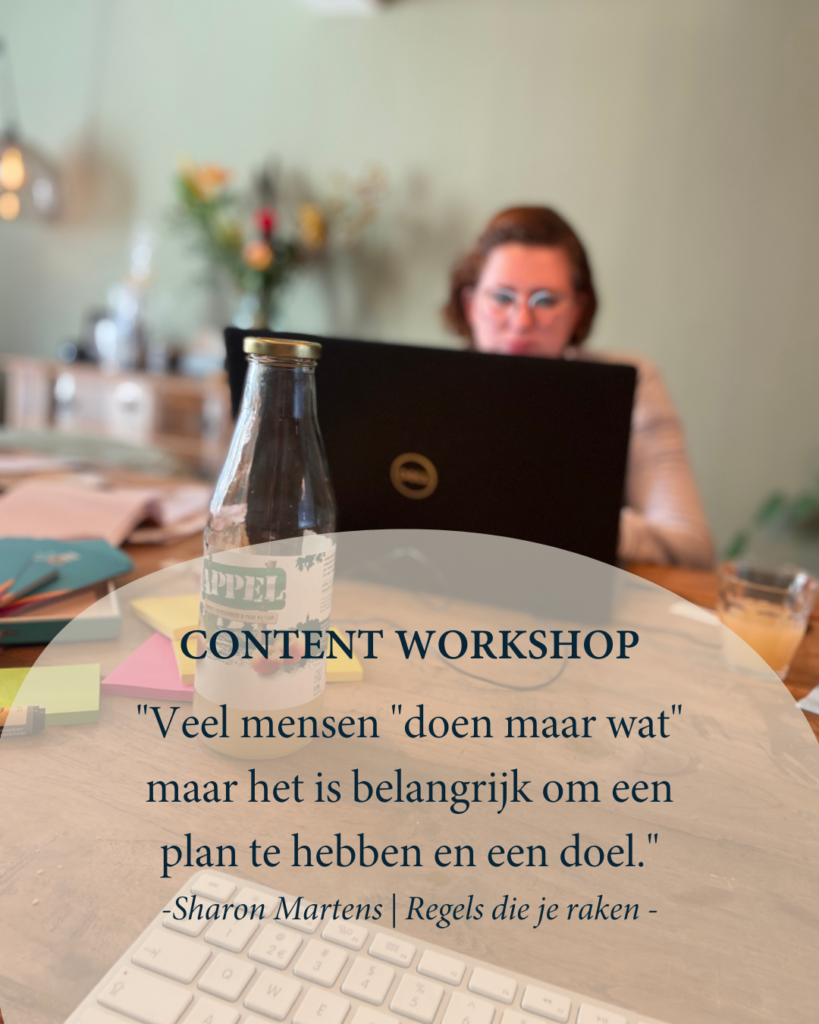 De nummer 1 Content Workshop