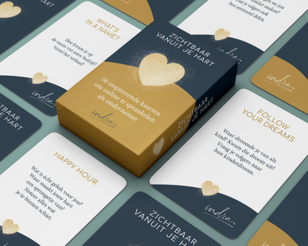 Content Card Deck "Zichtbaar vanuit je hart"